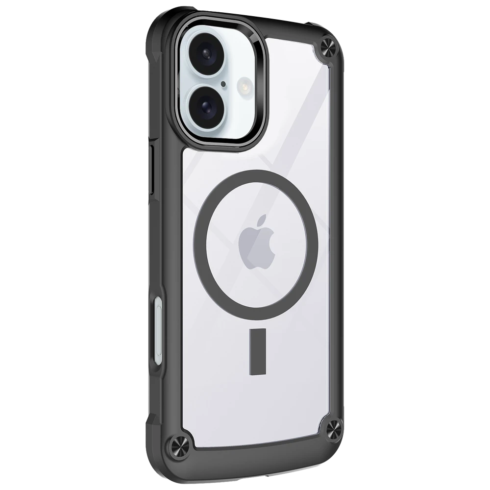 AMPD - DuraBump MagSafe Case for Apple iPhone 16 - Black