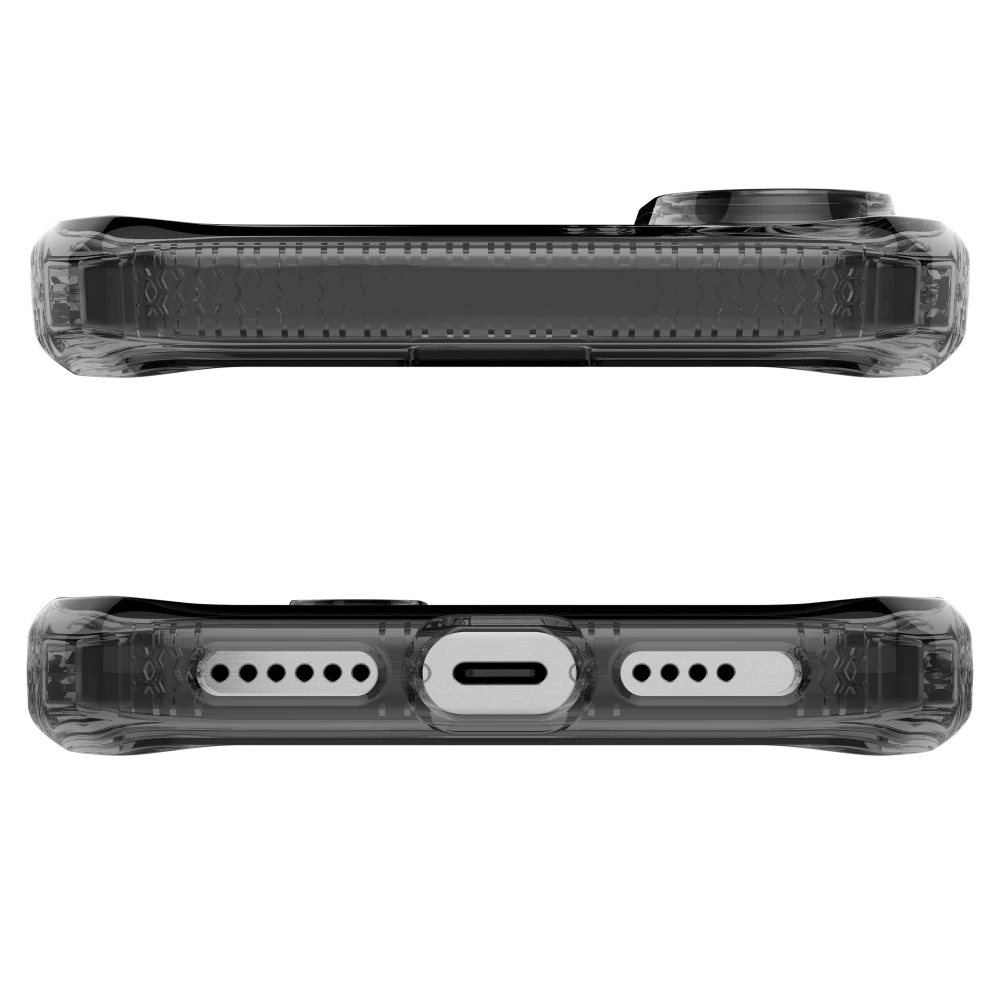 ITSKINS - Hybrid_R Vapor MagSafe Case for Apple iPhone 16 - Smoke