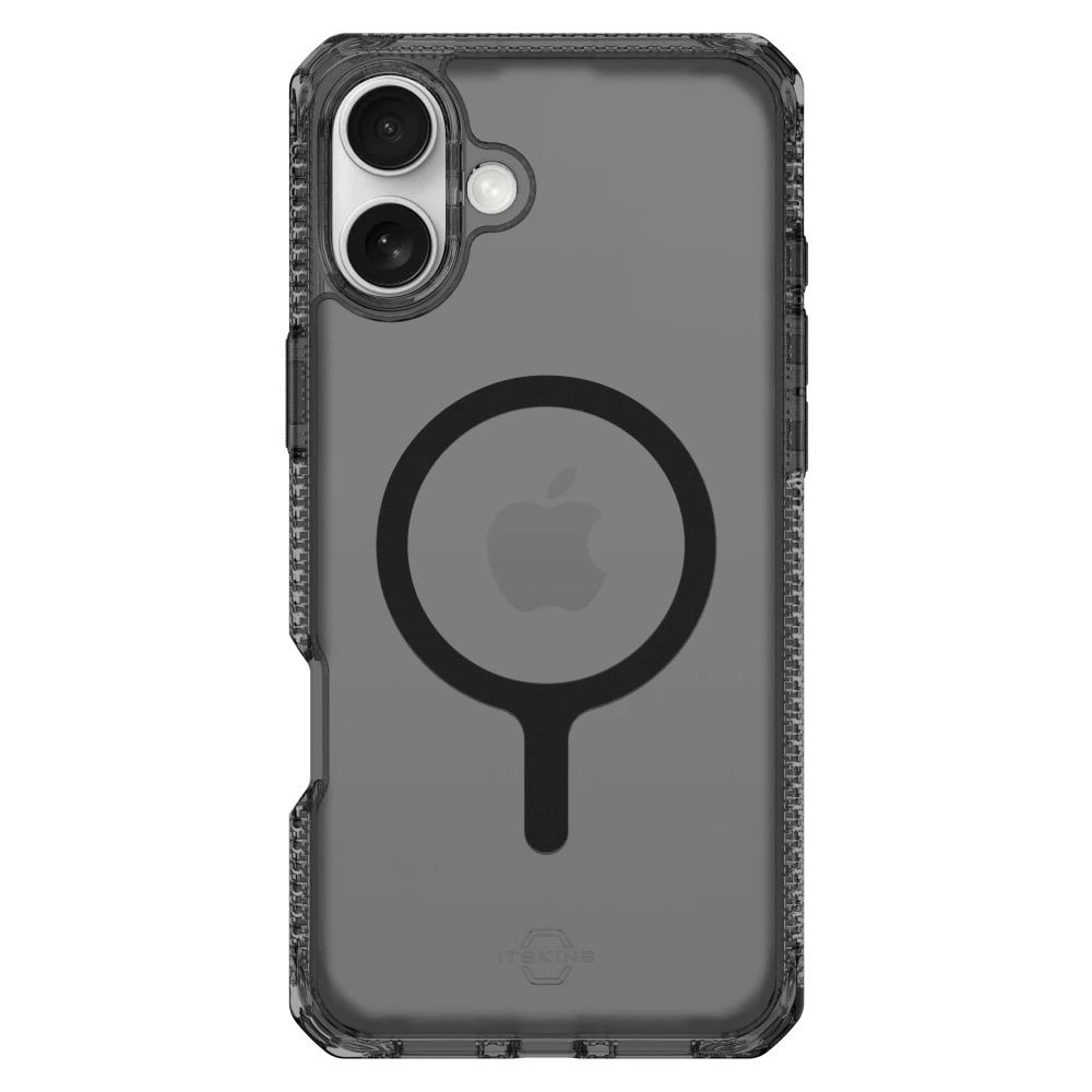 ITSKINS - Hybrid_R Vapor MagSafe Case for Apple iPhone 16 Plus - Smoke