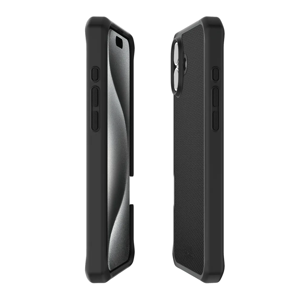 ITSKINS - Ballistic_R Nylon MagSafe Case for Apple iPhone 16 Plus - Black