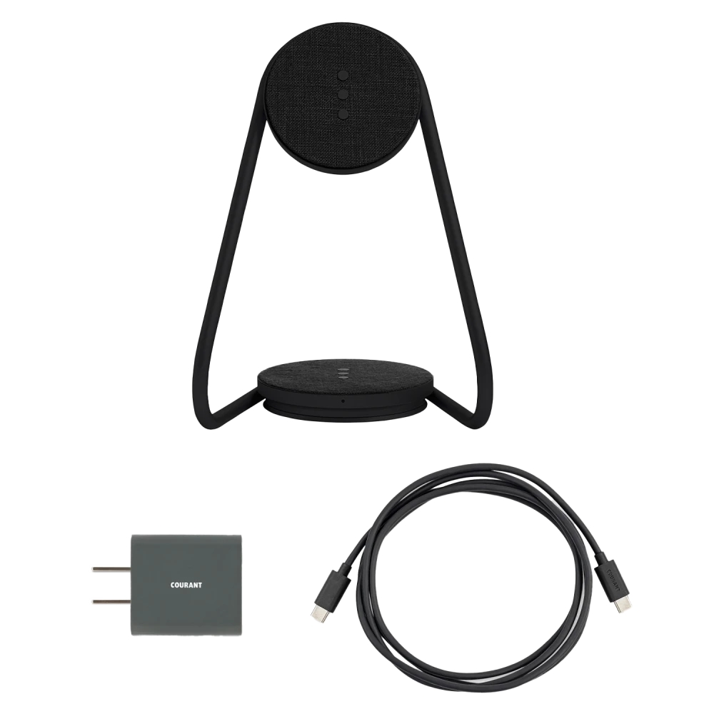 Courant - MAG:2 Essentials Wireless MagSafe Charging Pad - Charcoal