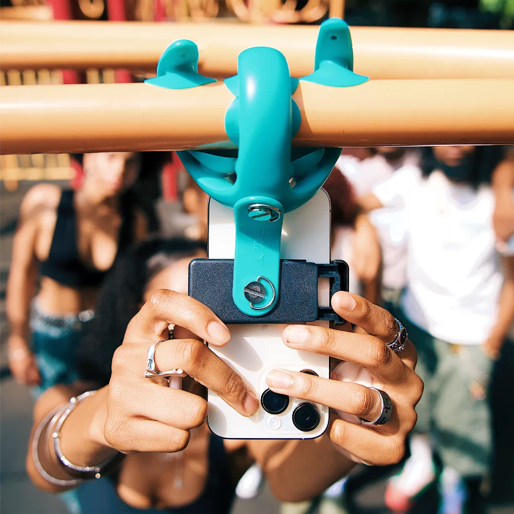 Tenikle - PRO Bendable Suction Cup Tripod Mount - Teal