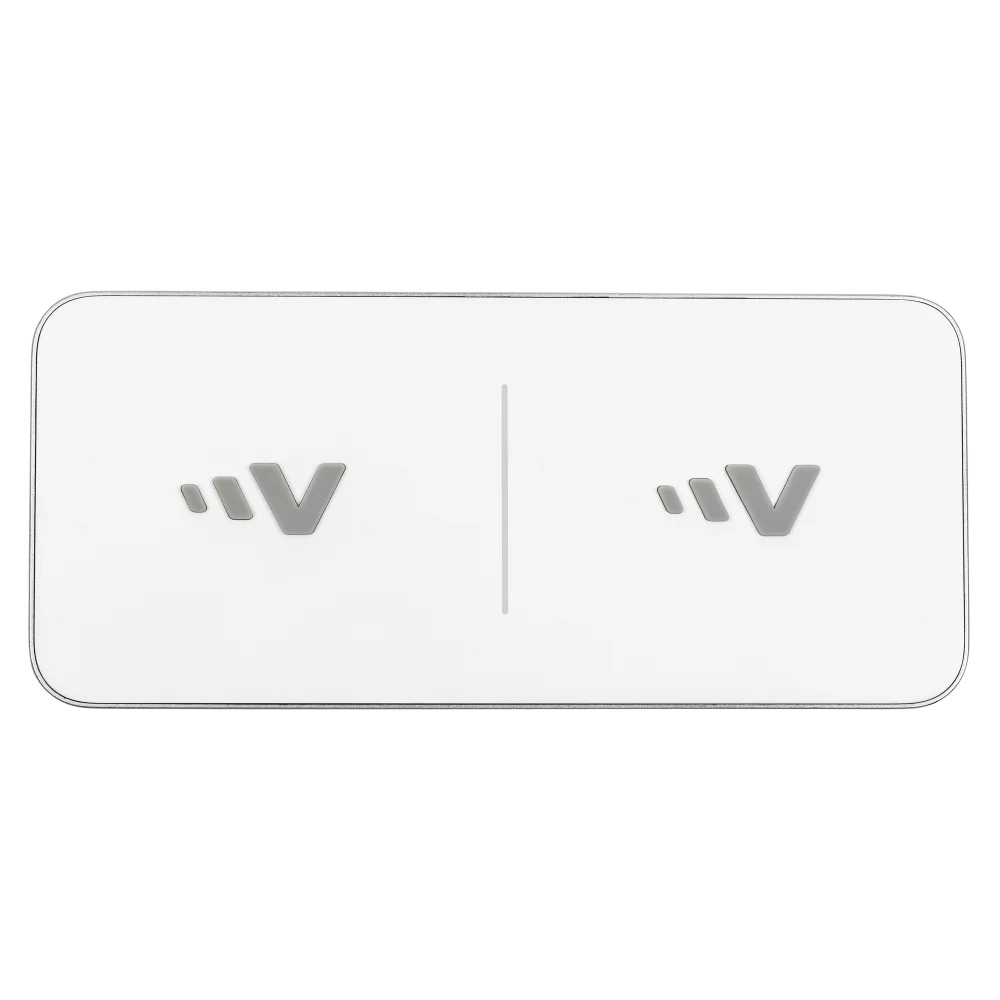 Ventev - Dual Wireless Chargepad 15W - White