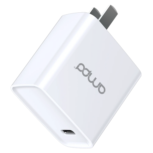 AMPD - Volt Plus PD Fast Charge Type C Wall Charger 20W - White