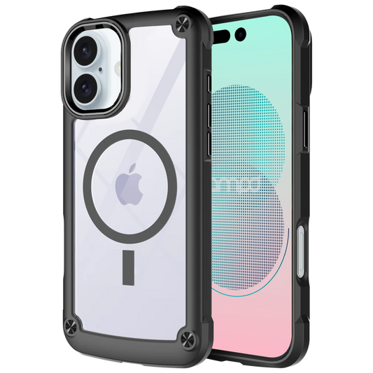 AMPD - DuraBump MagSafe Case for Apple iPhone 16 - Black