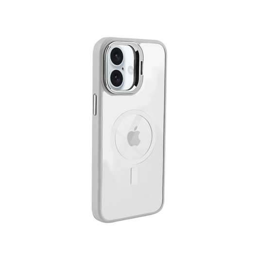 AMPD - Acrylic Smoke CamKick MagSafe Case for Apple iPhone 16 Plus - Grey
