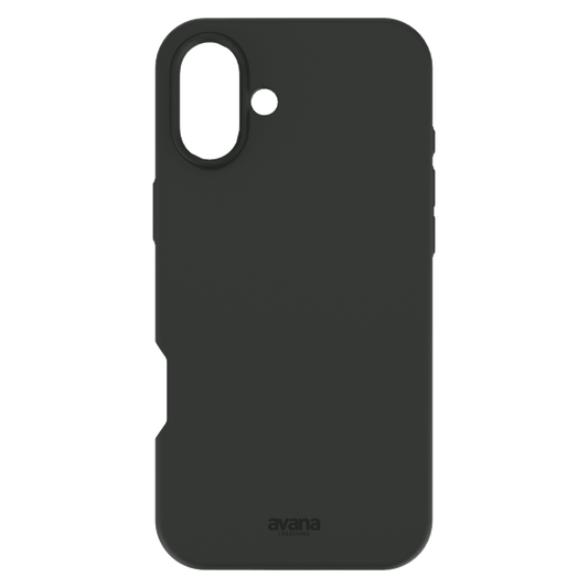 Avana - Velvet Magsafe Case For Apple Iphone 16 - Black