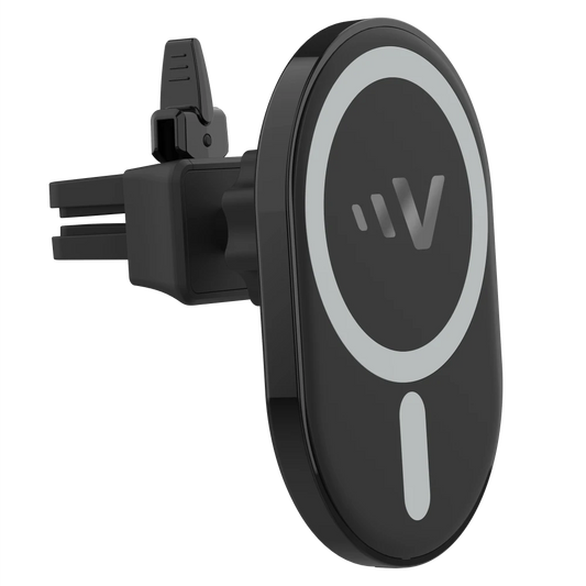 Ventev - 15W Magnetic Wireless Car Charger Mount - Black