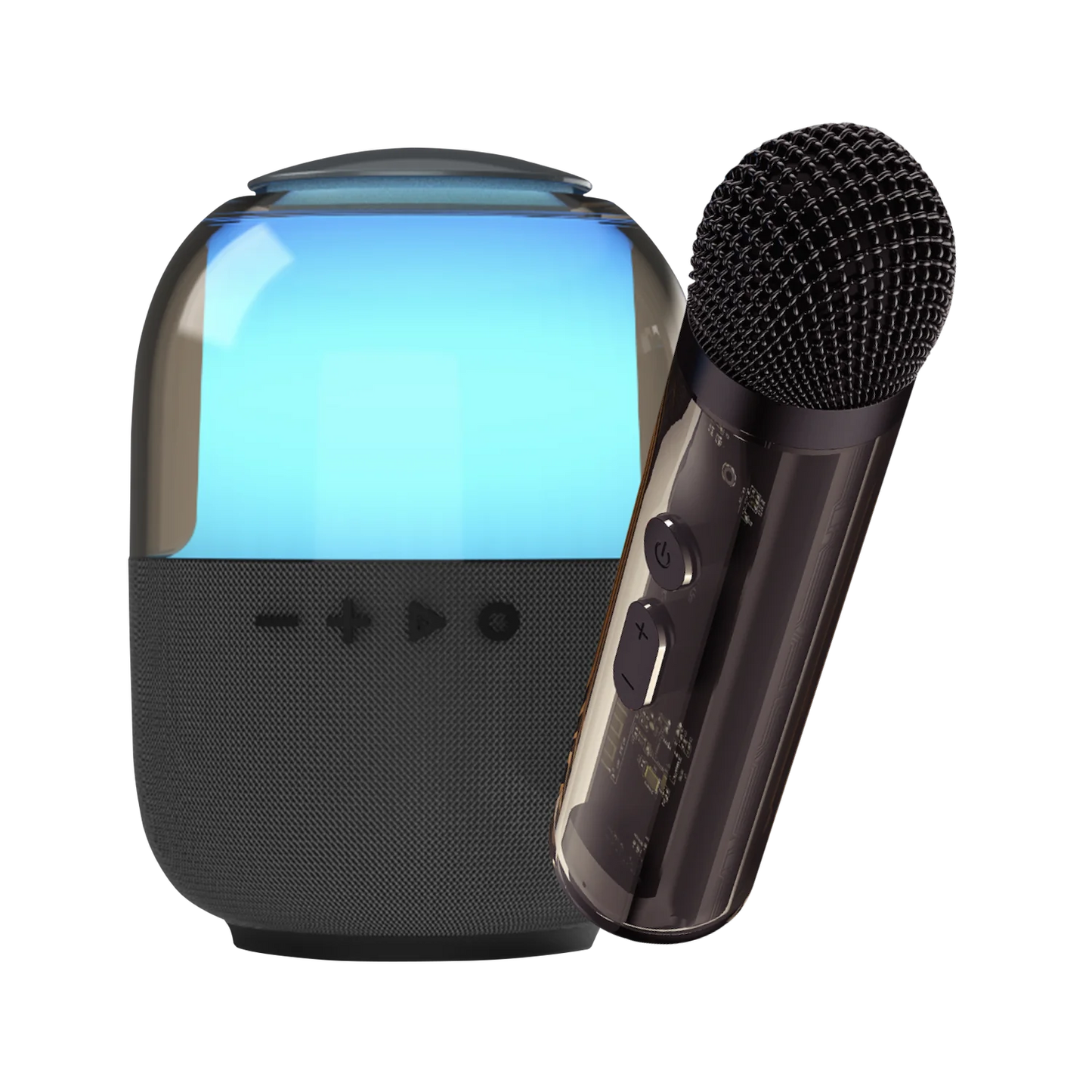 SWAY Minioke LED Go Portable Karaoke Speaker with Microphone