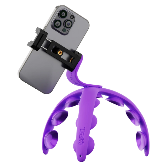 Tenikle - PRO Bendable Suction Cup Tripod Mount - Orchid Purple