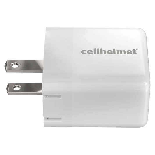 Cellhelmet - USB A and USB C Dual Wall Charger 20W PD - White